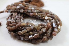 Chocolate Moonstone Faceted Nugget